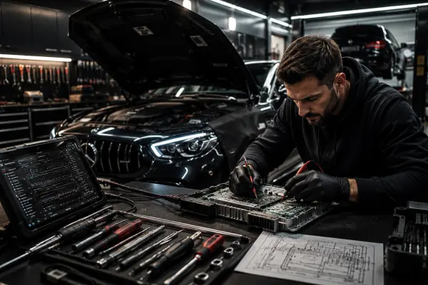 The car will not start after replacing the battery