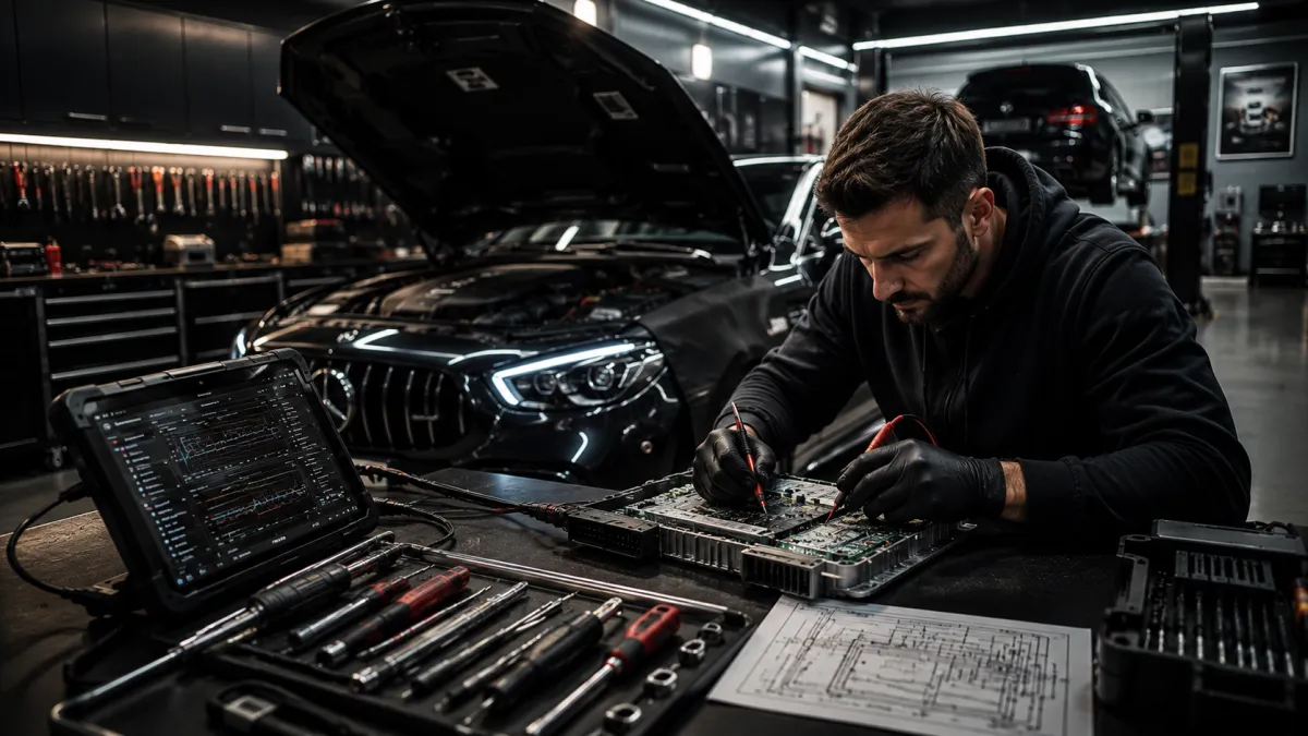 The car will not start after replacing the battery